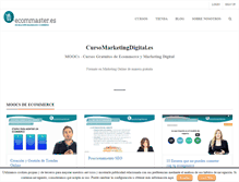 Tablet Screenshot of cursomarketingdigital.es